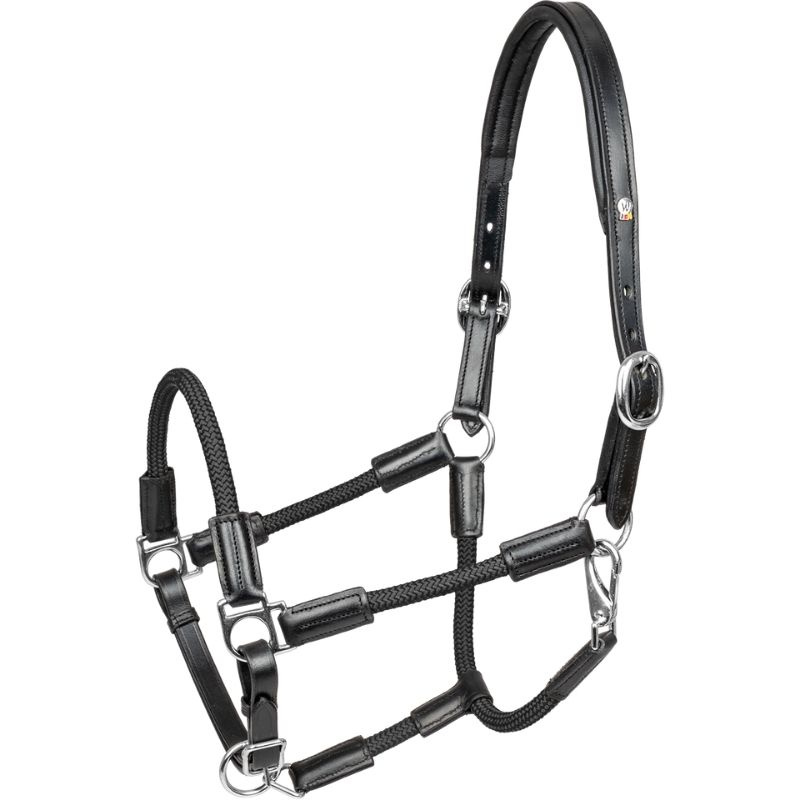 Leather Halter Nevada X-Line Black/Black