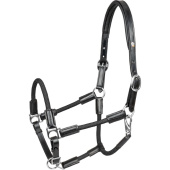 Leather Halter Nevada X-Line Black/Black Leather Halter Nevada X-Line Black/Black