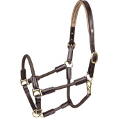 Leather Halter Nevada X-Line Brown/Brown Leather Halter Nevada X-Line Brown/Brown