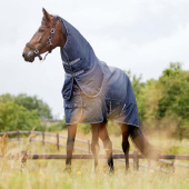 Winter Rug with Detachable Hood Millan 1200D 200g HG Navy Winter Rug with Detachable Hood Millan 1200D 200g HG Navy