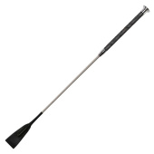 Riding Whip with Stones 65cm Silver/Black Riding Whip with Stones 65cm Silver/Black