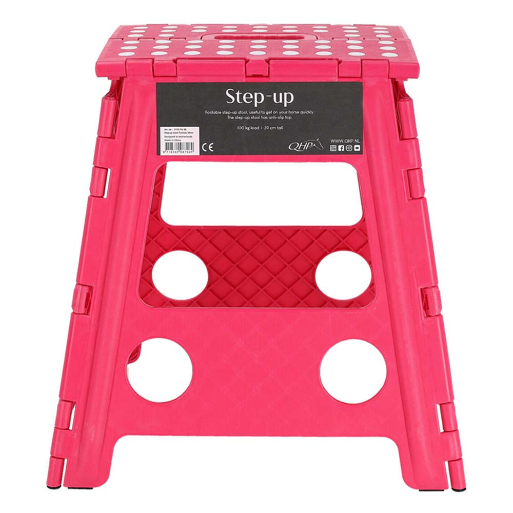 Folding Stool Step-Up Fuchsia