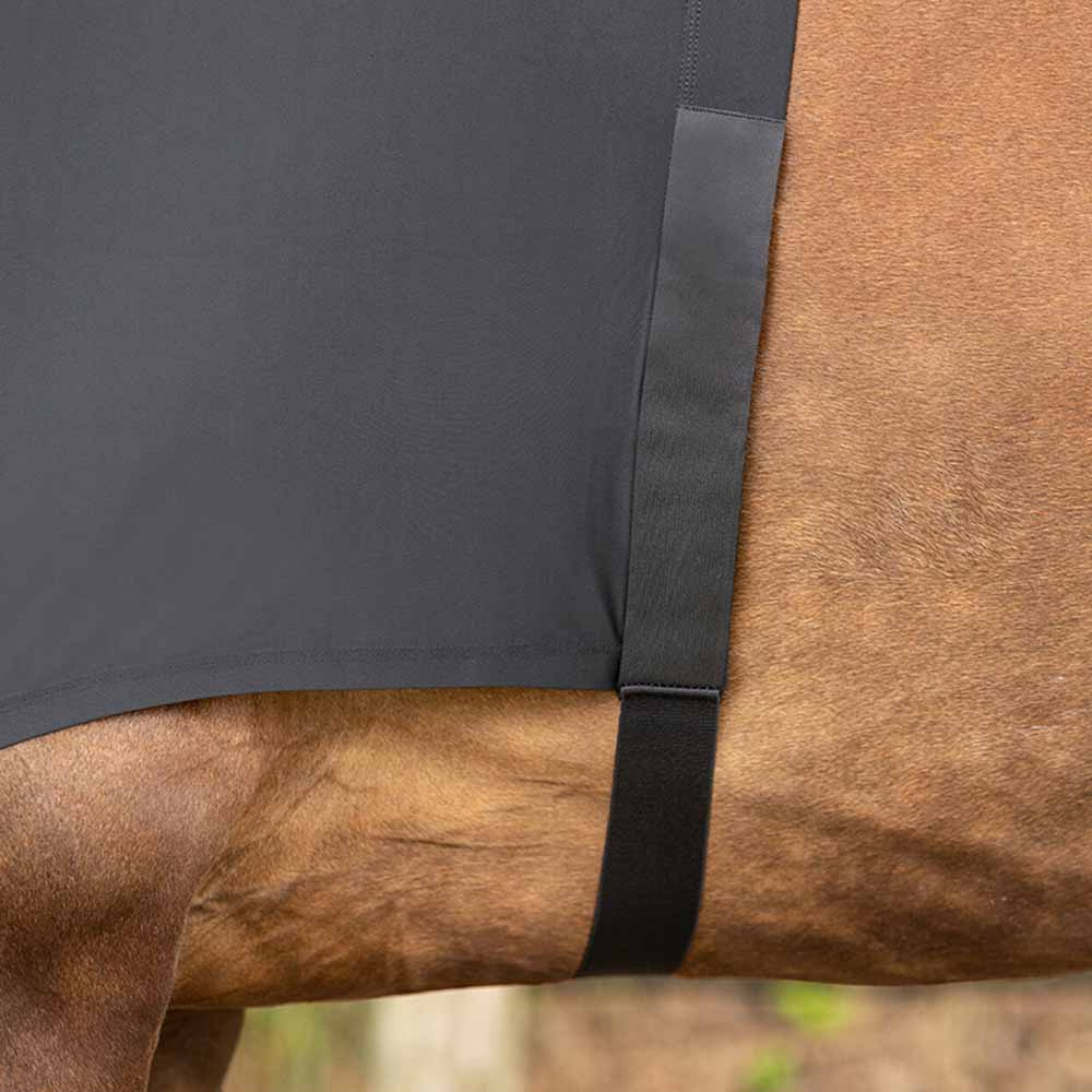 Shoulder Boots Elastic Black