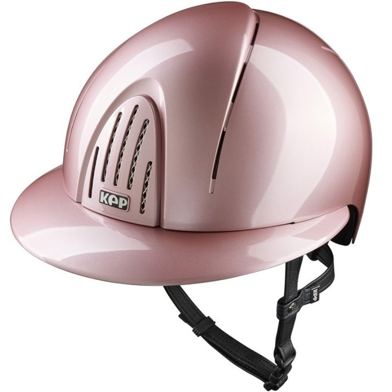 Riding Helmet Smart Nova Metal Polish Polo Pink