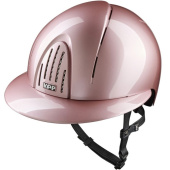 Riding Helmet Smart Nova Metal Polish Polo Pink Riding Helmet Smart Nova Metal Polish Polo Pink
