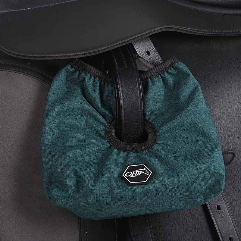 Stirrup Protector Fleece Lining Dark Green