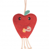Horse Toy Apple in Suede ECO Red