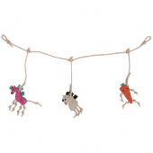Horse Toy Box Hanger in Suede
