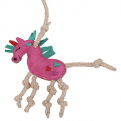 Horse Toy Box Hanger in Suede