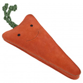Horse Toy Carrot XL in Suede ECO Orange