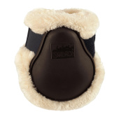 Fetlock Boots Protection Fauxfur Dark Brown Fetlock Boots Protection Fauxfur Dark Brown