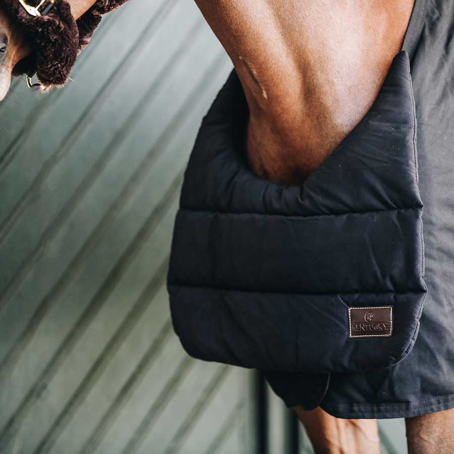 Shoulder Guard Horse BIB Summer Black Full