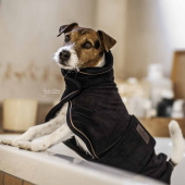 Dog Blanket Towel Black