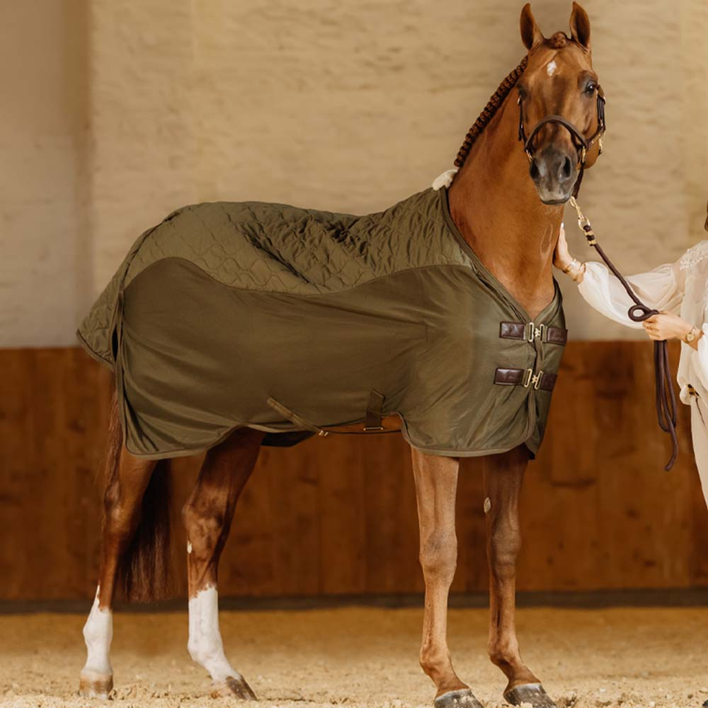 Transport Rug Combo Cooler Fleece Pine Green