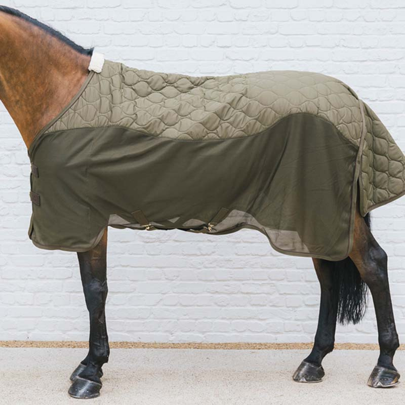 Transport Rug Combo Cooler Fleece Pine Green