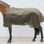 Transport Rug Combo Cooler Fleece Pine Green Transport Rug Combo Cooler Fleece Pine Green