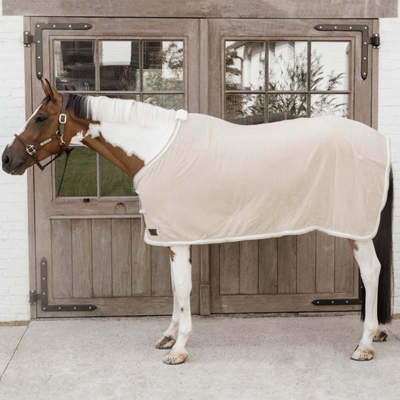 Fleece Rug Plaited Rope Beige