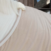 Fleece Rug Plaited Rope Beige Fleece Rug Plaited Rope Beige