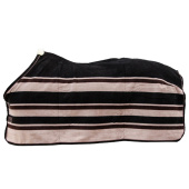 Fleece Rug Heavy Stripes Brown Fleece Rug Heavy Stripes Brown