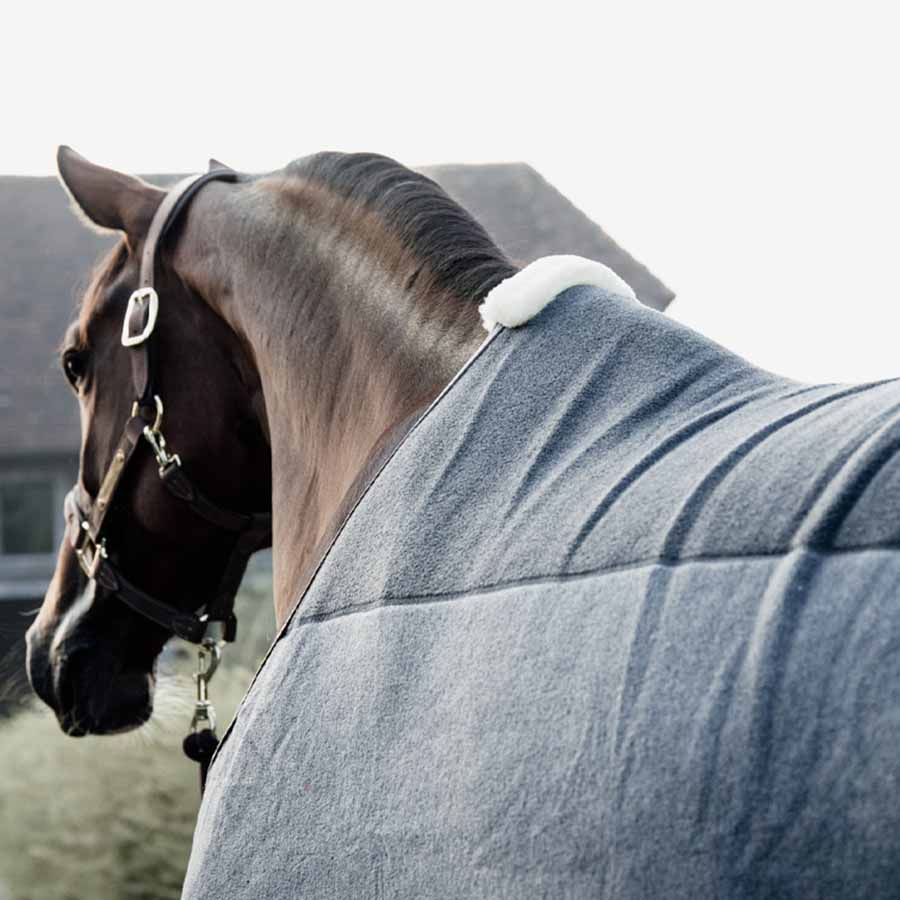 Fleece Rug Heavy Grey