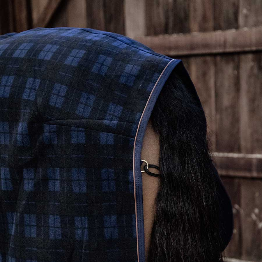 Show Rug Heavy Fleece Check Printing