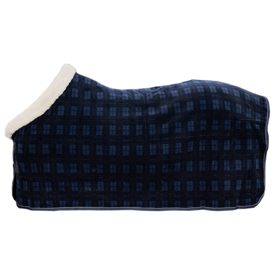 Show Rug Heavy Fleece Check Printing