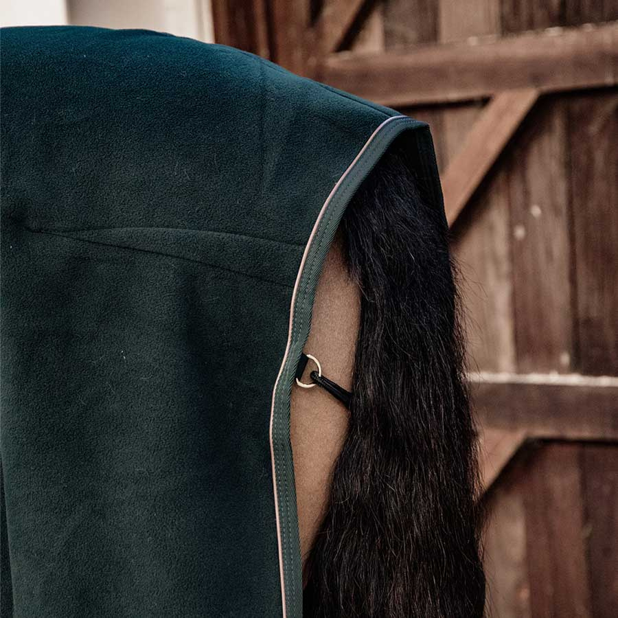 Show Rug Heavy Fleece Green