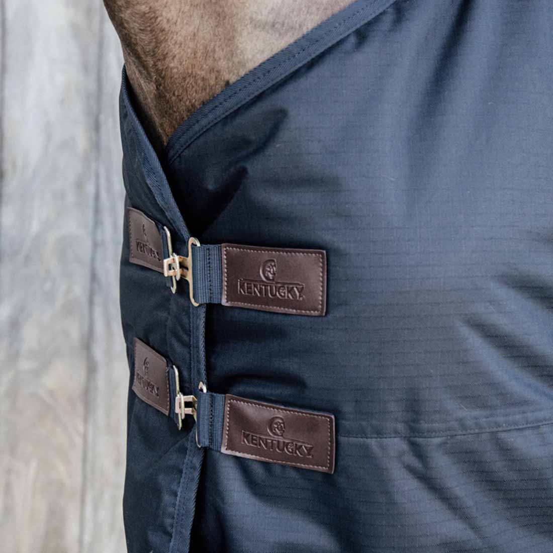 Turnout Rug All Weather Waterproof Classic 300g Navy Blue