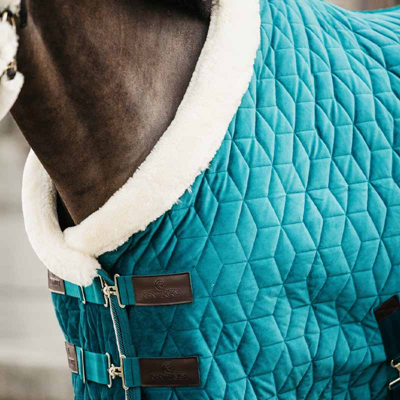 Show Rug Velvet 160g Emerald Green