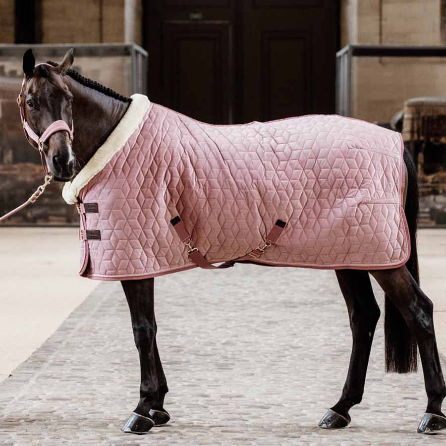 Show Rug Velvet 160g Old Pink