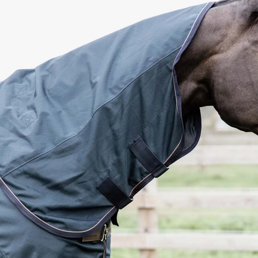 Fly Rug Waterproof Combo Classic 0g Navy Blue