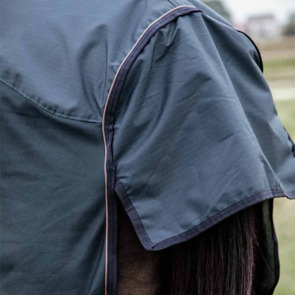 Fly Rug Waterproof Combo Classic 0g Navy Blue