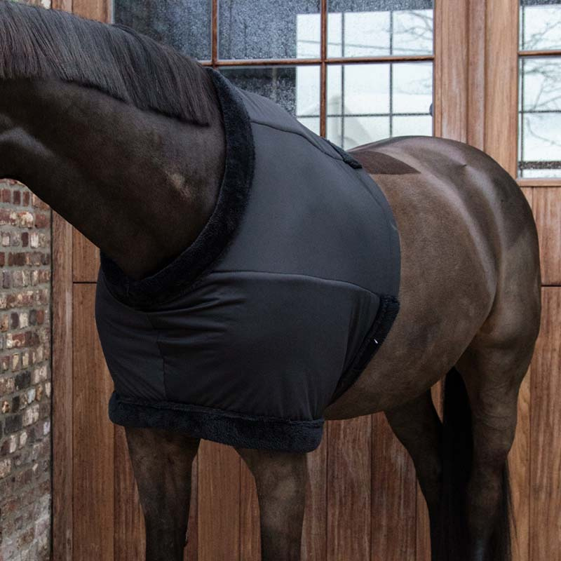 Chest Protection Fauxfur Black