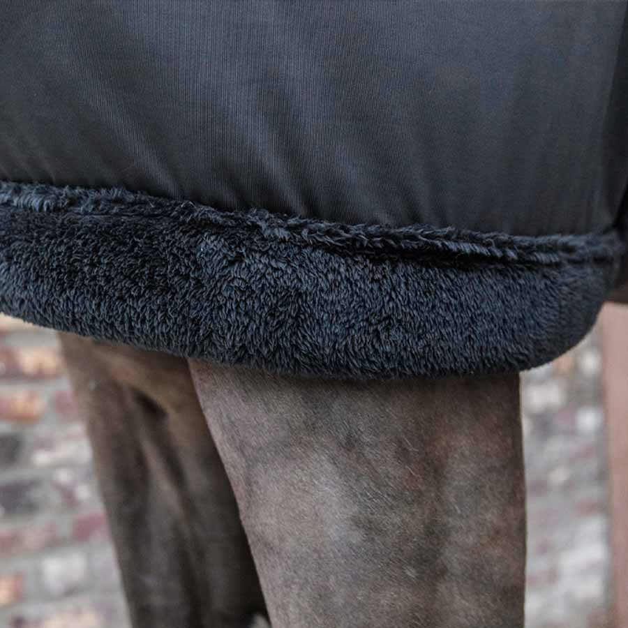 Chest Protection Fauxfur Black