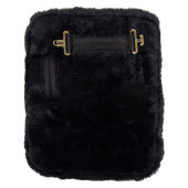 Chest Expander Vegan Sheepskin 1 Buckle Black Chest Expander Vegan Sheepskin 1 Buckle Black