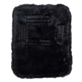 Chest Expander Vegan Sheepskin 2 Buckles Black Chest Expander Vegan Sheepskin 2 Buckles Black