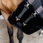 Chest Expander Vegan Sheepskin 2 Buckles Black Chest Expander Vegan Sheepskin 2 Buckles Black