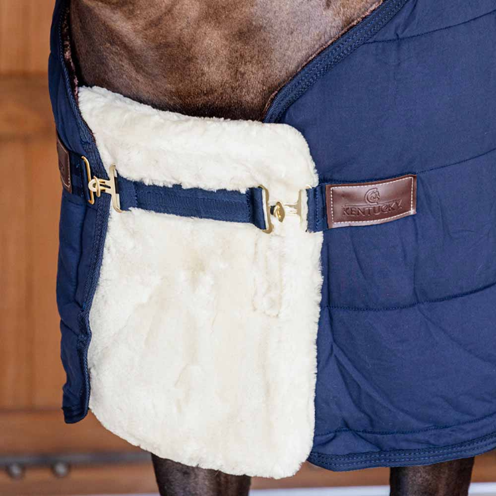 Chest Expander Vegan Sheepskin 1 Buckle Nature