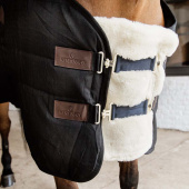 Chest Expander Vegan Sheepskin 2 Buckles Nature Chest Expander Vegan Sheepskin 2 Buckles Nature