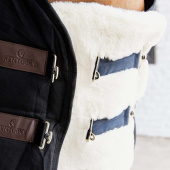 Chest Expander Vegan Sheepskin 2 Buckles Nature Chest Expander Vegan Sheepskin 2 Buckles Nature