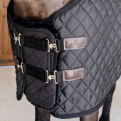 Chest Expander Quilted with Vegan Sheepskin Black Chest Expander Quilted with Vegan Sheepskin Black