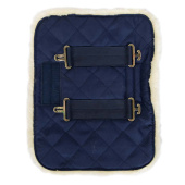 Chest Expander Quilted with Vegan Sheepskin Navy Blue Chest Expander Quilted with Vegan Sheepskin Navy Blue