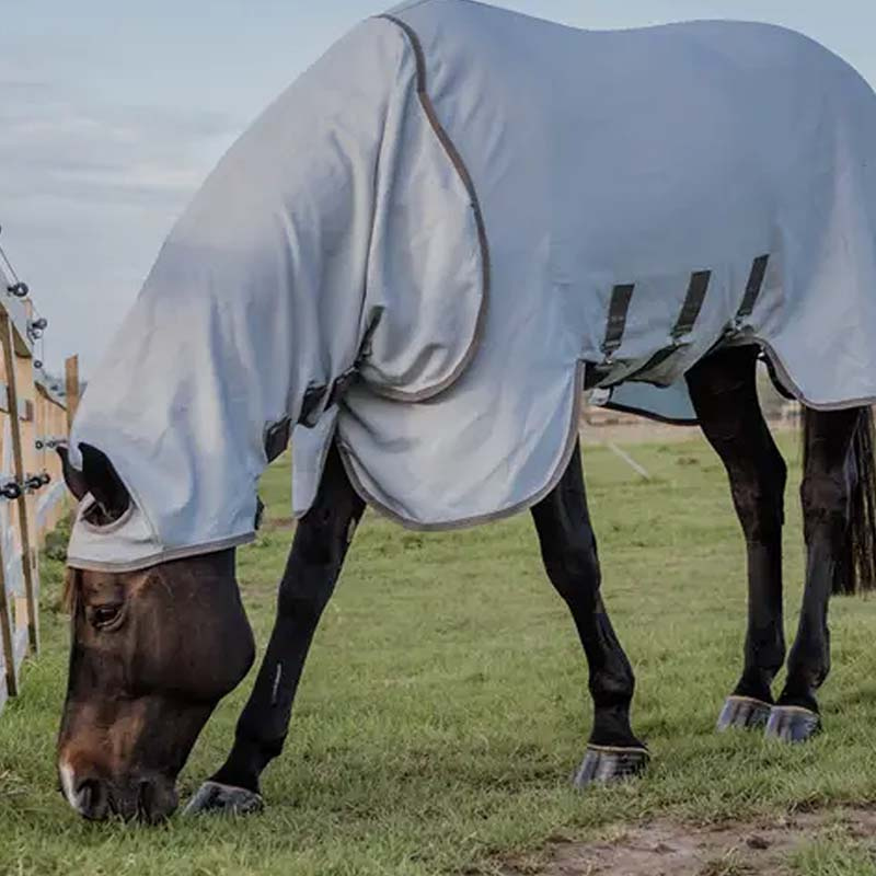 Eczema Rug with Hood Grey