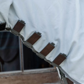 Eczema Rug with Hood Grey Eczema Rug with Hood Grey