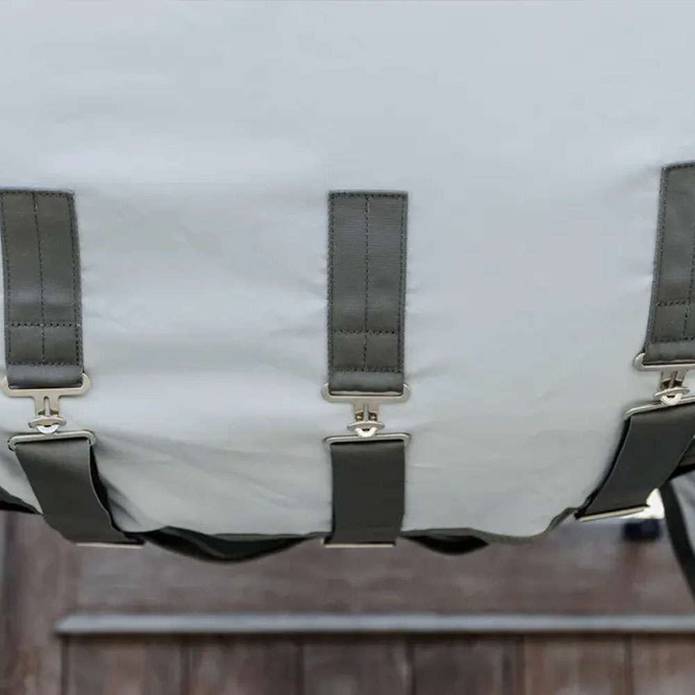 Eczema Rug with Hood Grey