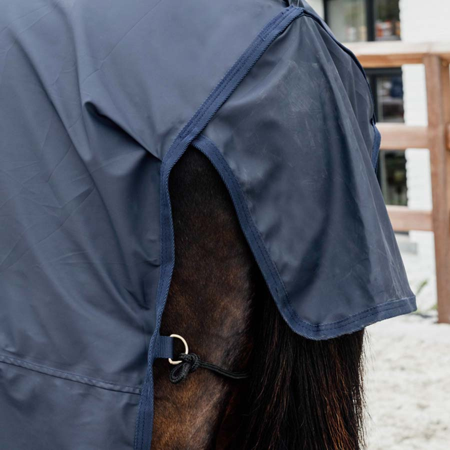 Riding Rain Rug Hurricane Navy Blue