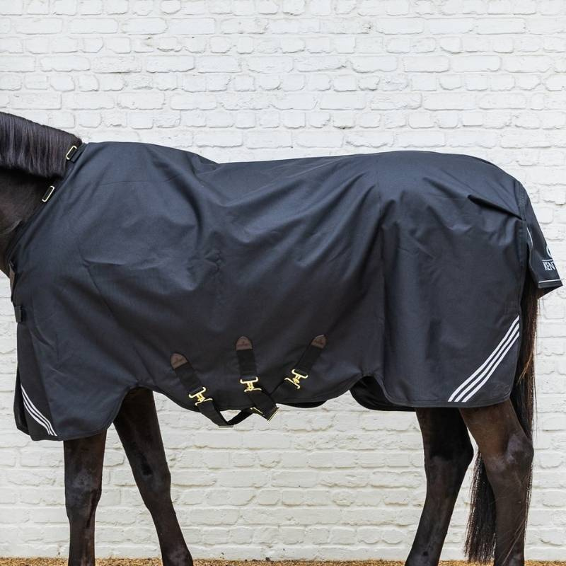 Turnout Rug All Weather Waterproof Comfort 1200D 100g Black