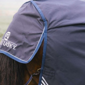 Turnout Rug All Weather Waterproof Comfort 300g Navy Blue Turnout Rug All Weather Waterproof Comfort 300g Navy Blue