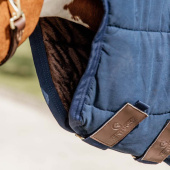 Under Rug with Neck Skin Friendly 150g Navy Blue Under Rug with Neck Skin Friendly 150g Navy Blue