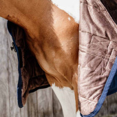 Under Rug with Neck Skin Friendly 150g Navy Blue Under Rug with Neck Skin Friendly 150g Navy Blue